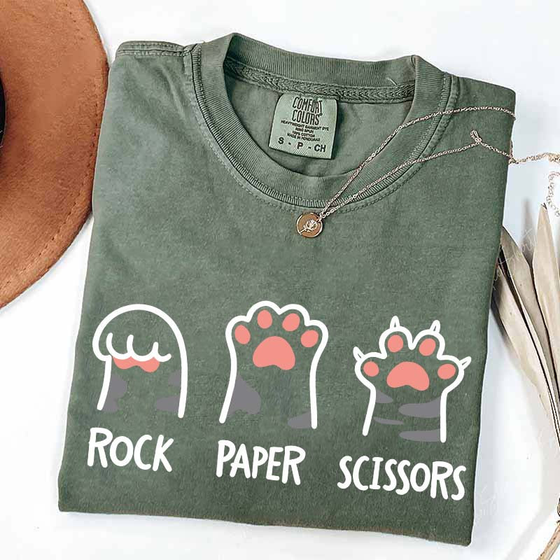 Cat Paw Print Cute T-Shirt
