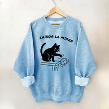 Chinga La Migra Cat Sweatshirt