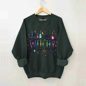 Halloween Witch Sweatshirt