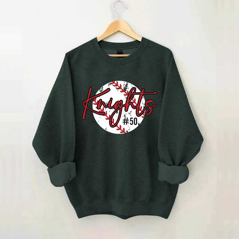 Custom Baseball Retro Sweatshirt