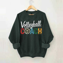 Comfort Color Volleyball Coach Sweatshirt