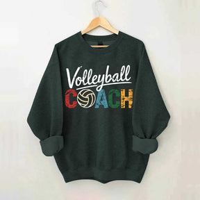Comfort Color Volleyball Coach Sweatshirt