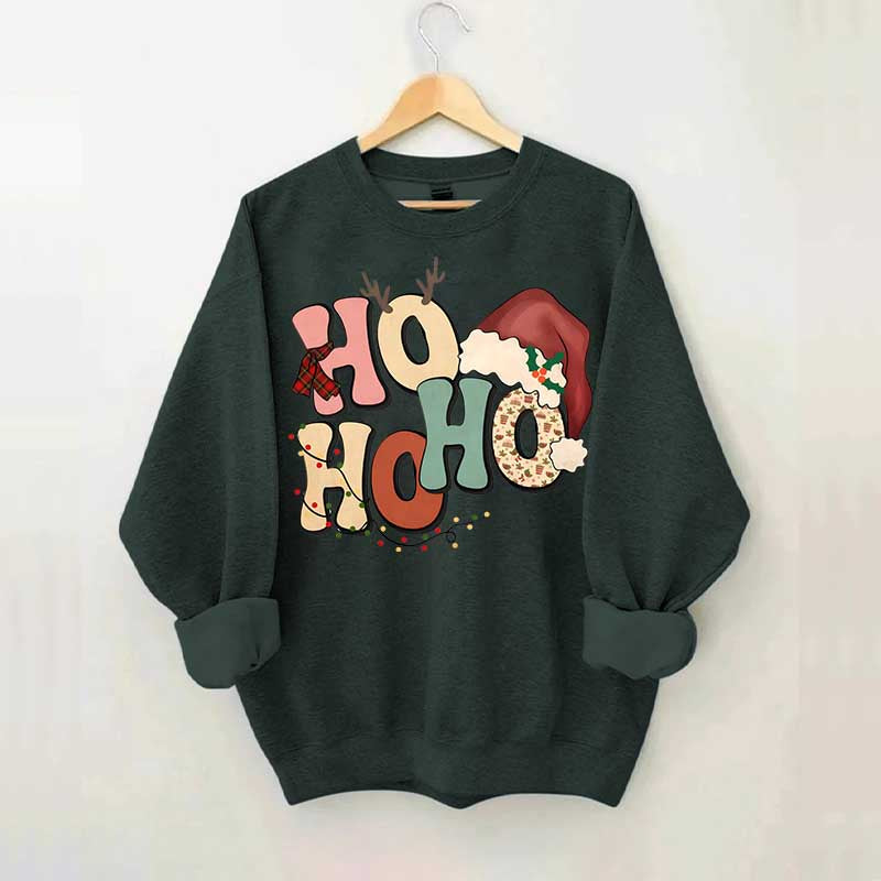 Adorables Christmas Ho Ho Ho Sweatshirt