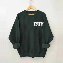 Run Marathon Gym Sweatshirt