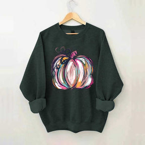 Watercolor Pumpkin Sweatshirt