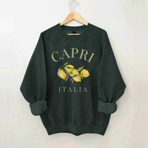 Capri Italia Lemons Amalfi Coast Sweatshirt