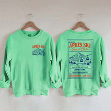 Custom Ski Club Bachelorette Sweatshirt