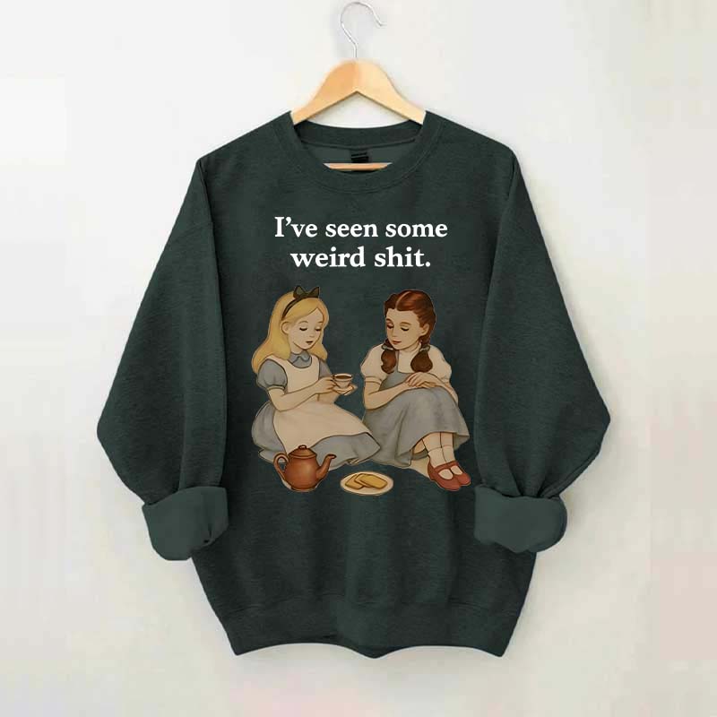 Vintage Girls Funny Sweatshirt