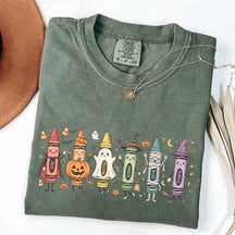 Happy Doodle Back To School Ghost T-Shirt