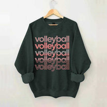 Cute Volleyball Retro Sweatshirt