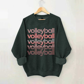 Cute Volleyball Retro Sweatshirt