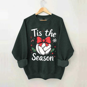 Tis The Season Volleyball Christmas Sweatshirt