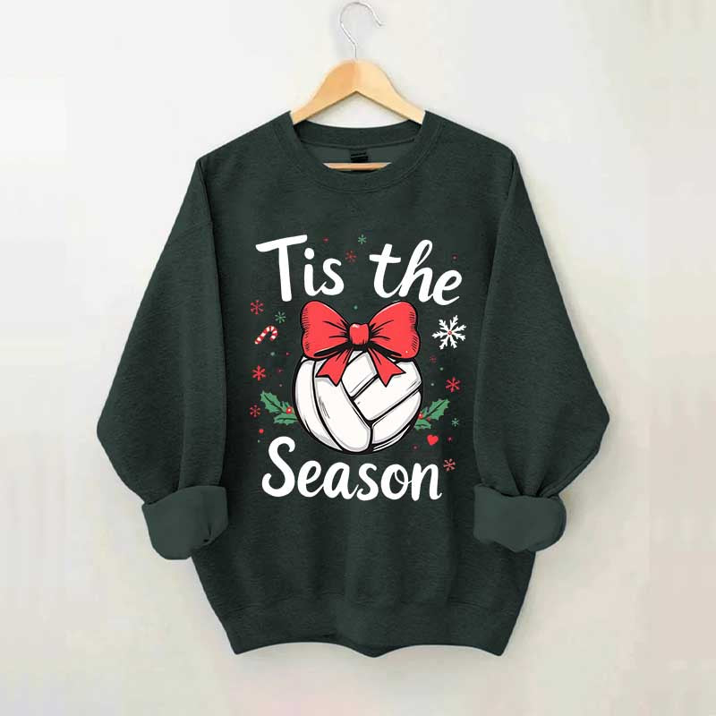 Tis The Season Volleyball Christmas Sweatshirt