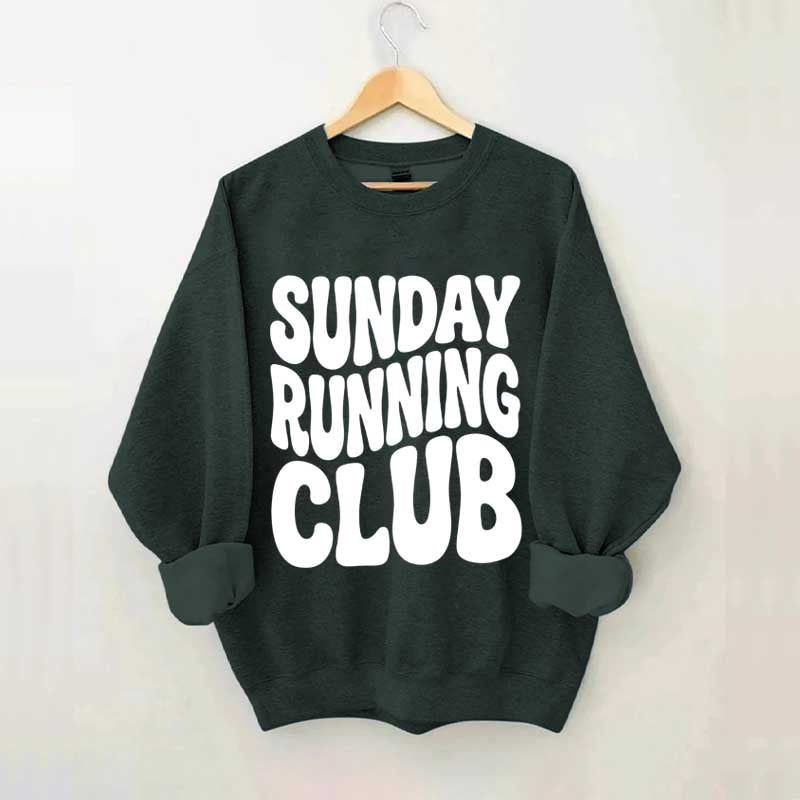 Sunday Running Club Marathon Training Sweatshirt