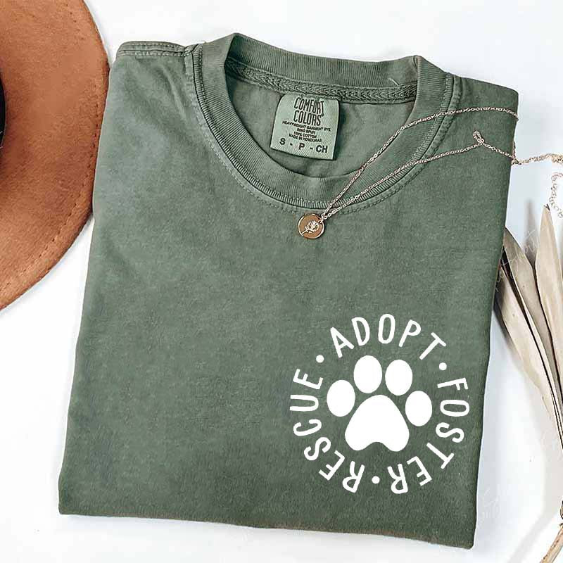 Dog Rescue Animal Adoption T-Shirt