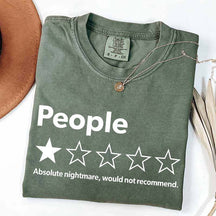People One Star Review T-Shirt