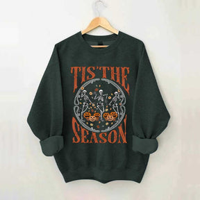 Tis The Season Skeletons Dancing Sweatshirt