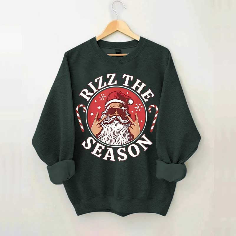 Rizz the Season Merry Rizzmas Sweatshirt