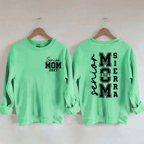 Custom Graduation Senior Mom 2027 Sweatshirt