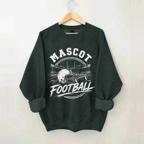 Custom Football Mascot Template Sweatshirt