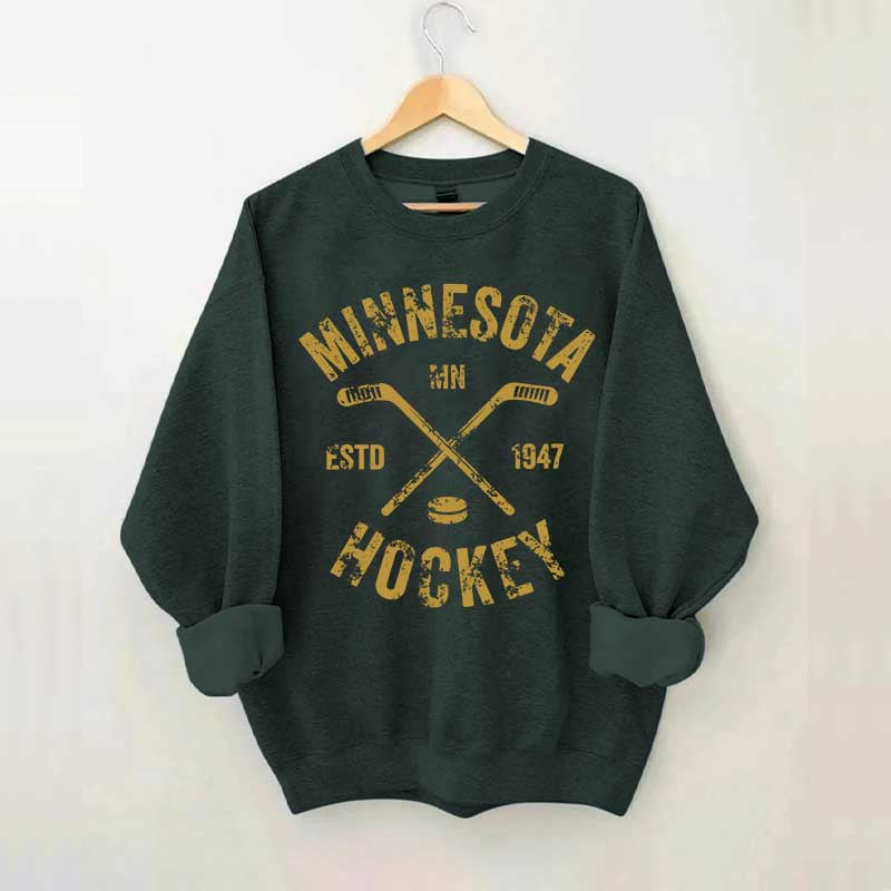 Vintage Minnesota Hockey Sweatshirt