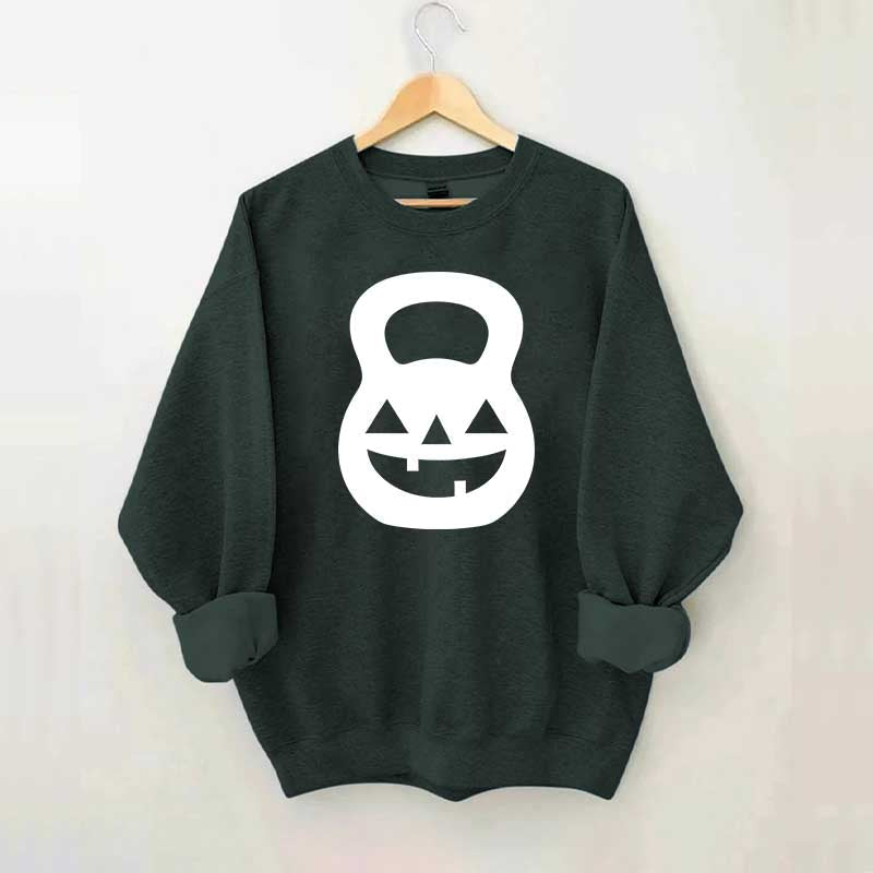Kettlebell Pumpkin Sweatshirt