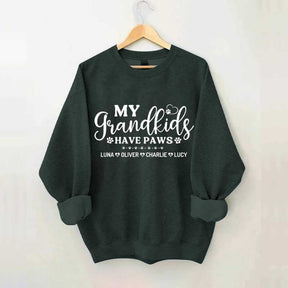 Personalized Fur Grandma Dog Sweatshirt