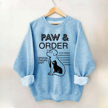 Paw And Order Fur Mama Sweatshirt