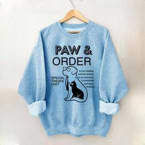 Paw And Order Fur Mama Sweatshirt