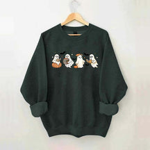Halloween Ghosts Reading Sweatshirt