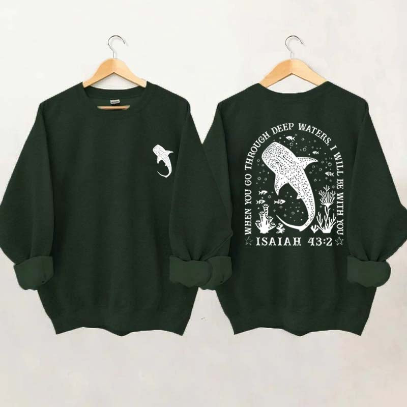 Ocean Faith Whale Shark Sweatshirt
