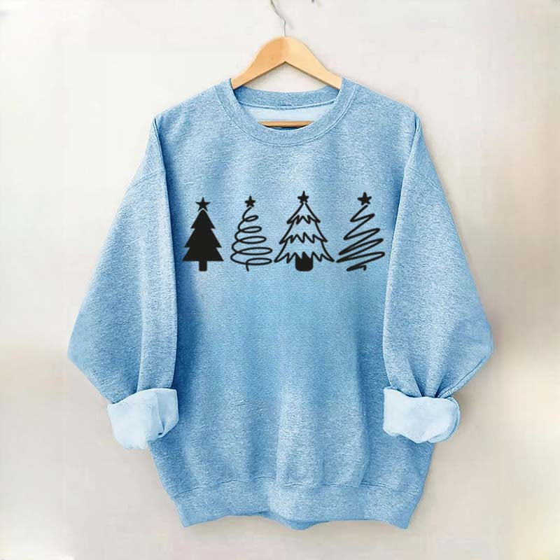 Nature Christmas Trees Lover Sweatshirt