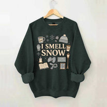 I Smell Snow Christmas Sweatshirt