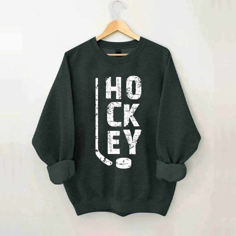 Astute Ice Hockey Player Sweatshirt
