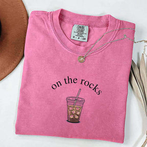 Trendy Coffee Lover On The Rocks T-Shirt