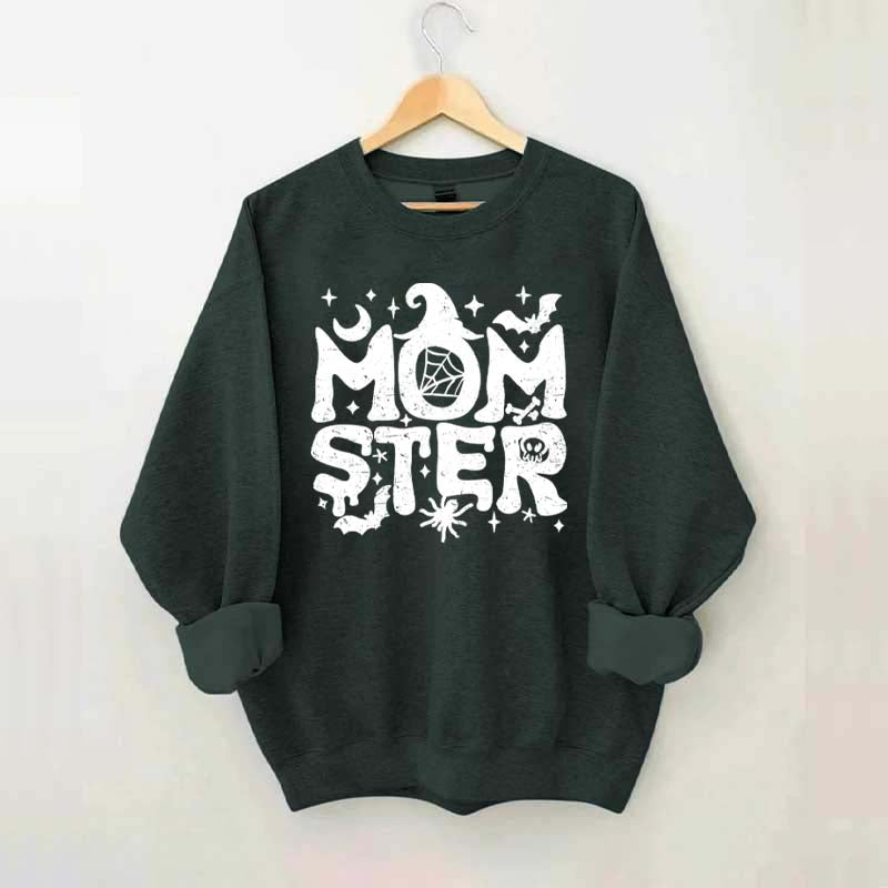 Halloween Momster Pumpkin Sweatshirt