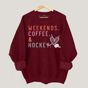 Game Day Hockey Mom Sweatshirt