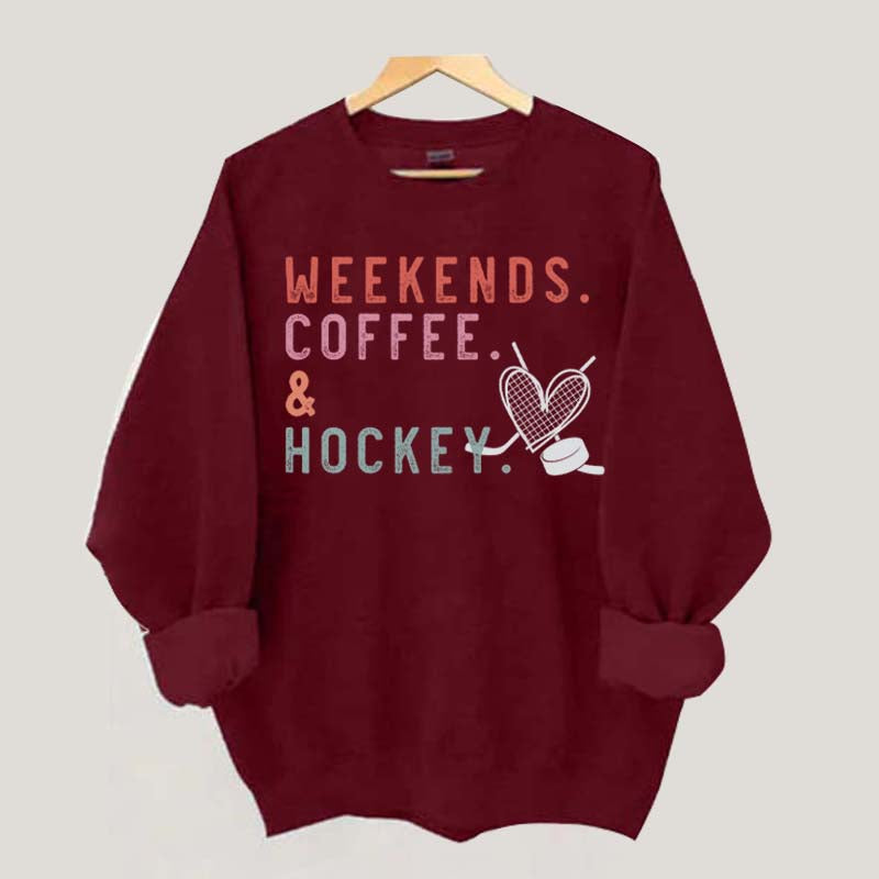 Game Day Hockey Mom Sweatshirt