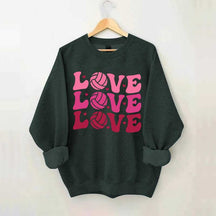 Volleyball Valentine's Day Sweatshirt