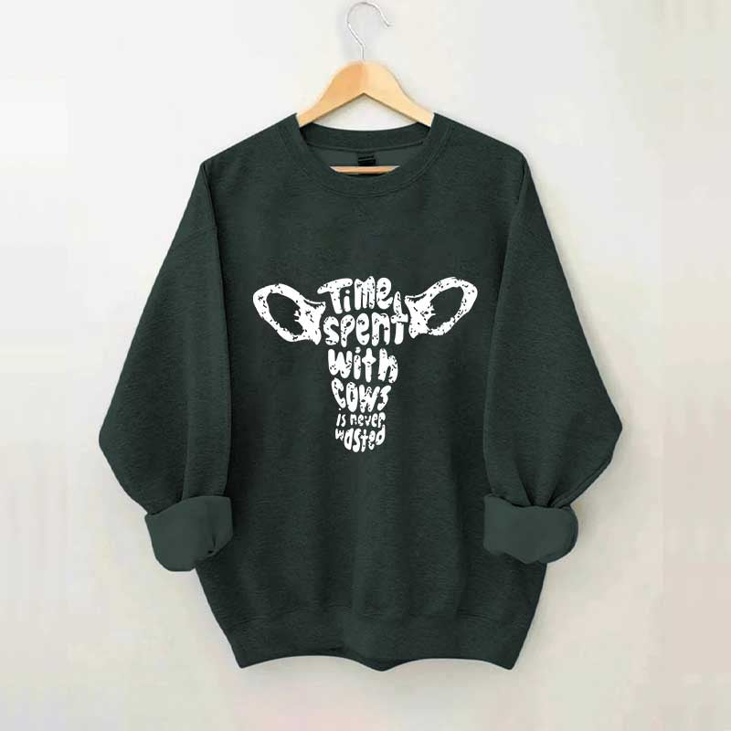 Farm Girl Cow Life Sweatshirt