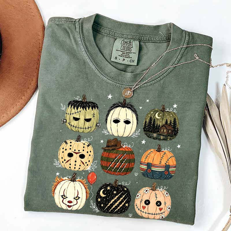 Horror Pumpkin Creepy Season T-Shirt