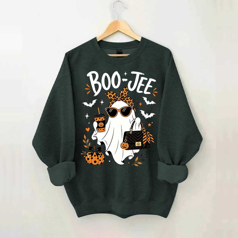 Coquette Ghost Leopard Cute Sweatshirt