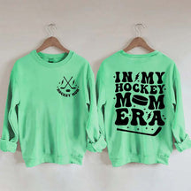 In My Hockey Mom Era Funny Sweatshirt