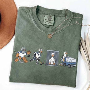 Goose Hockey Team Comfort Colors T-Shirt