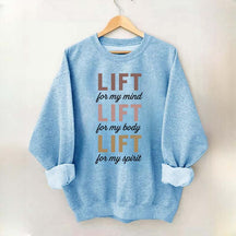 Fitness Motivation Weightlifting Sweatshirt