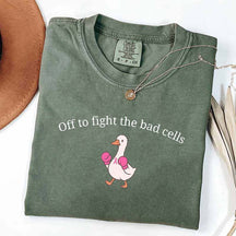 Off To Fight The Bad Cells T-Shirt