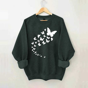 Butterfly Autumn Cute Sweatshirt