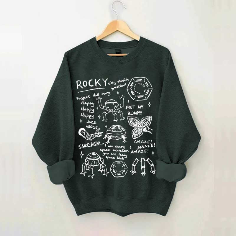 AMAZE Space Monster Rocky Sweatshirt