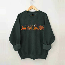 Cute Wiener Dog Turkey Costume Halloween Sweatshirt