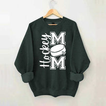 Hockey Mom Heart Simple Sweatshirt
